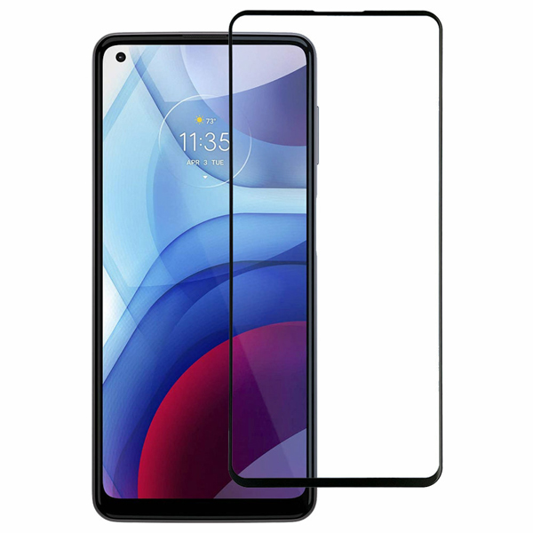 گلس گوشی موبایل موتورولا MOTOROLA MOTO G8 POWR تمام صفحه سرامیکی شفاف مشکی فونات گلس گوشی موبایل موتورولا MOTOROLA MOTO G8 POWR تمام صفحه سرامیکی شفاف مشکی فونات
