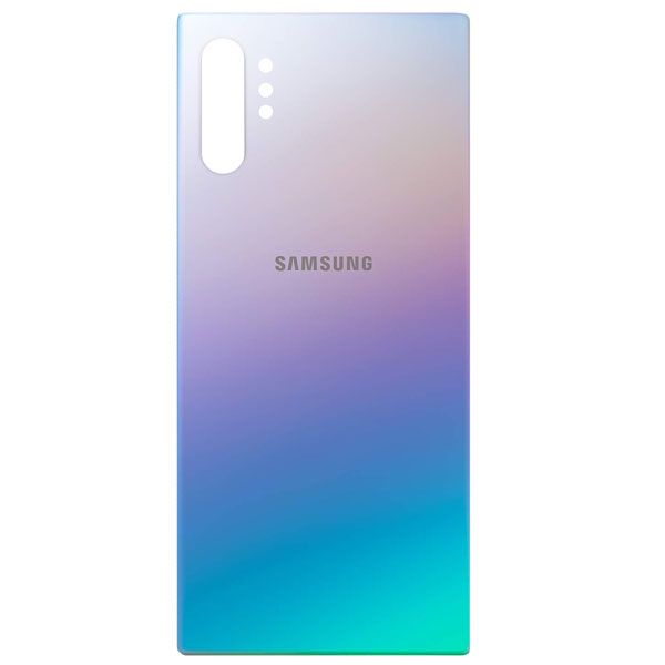 تعویض درب پشت گوشی سامسونگ SAMSUNG NOTE 10 PLUS / N975 اورجینال Aura Glow، مشکی فونات