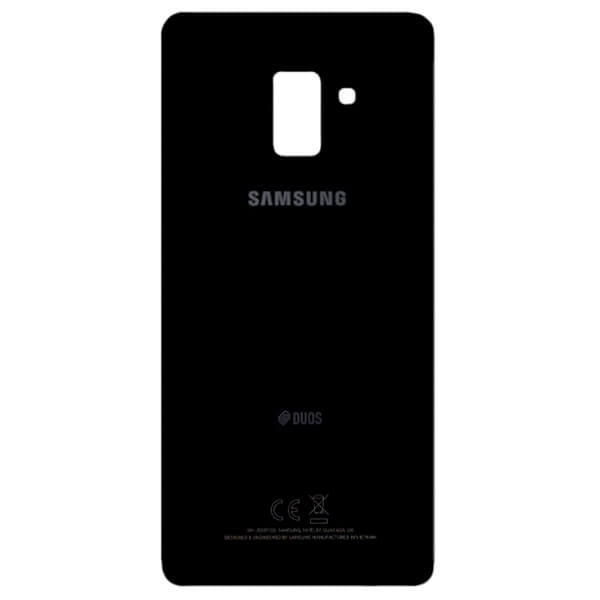 تعویض درب پشت گوشی سامسونگ SAMSUNG A8 PLUS 2018 / A730 اورجینال مشکی طلایی فونات