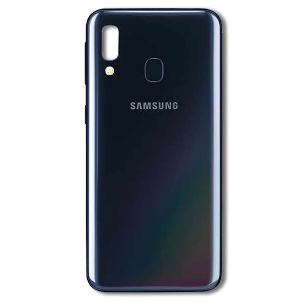 تعویض درب پشت گوشی سامسونگ SAMSUNG A40 / A405 اورجینال مشکی